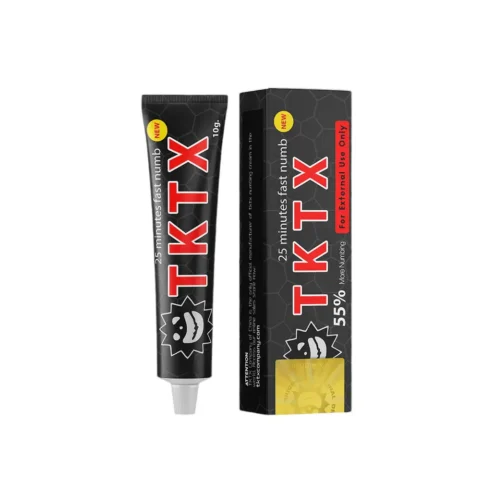 Crema anestesica tktx negra black 55%